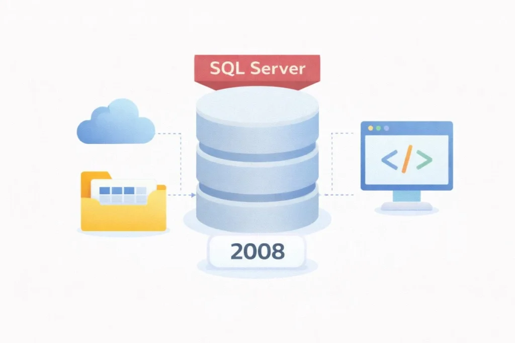 SQL Server 2008 database concept
