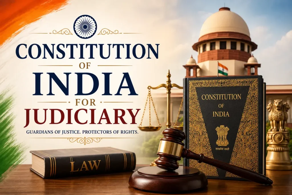 MCQs on the Constitution of India for the Judiciary – 25 Important Questions